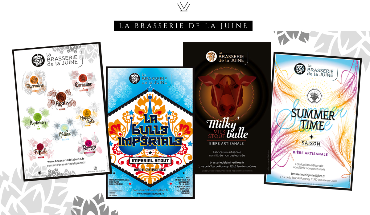 La Brasserie de la Juine Flyer Gamme